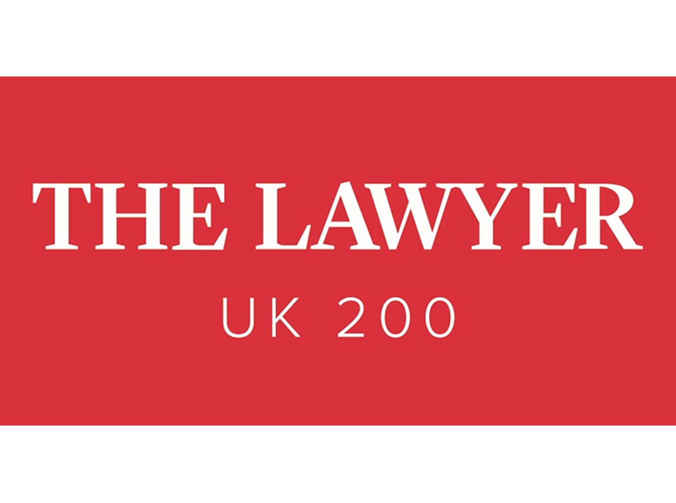 The Lawyer UK 200 logo