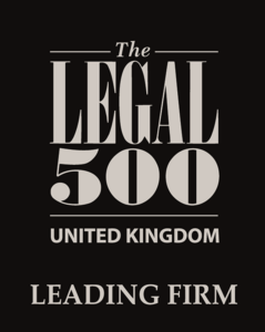 The Legal 500 United Kingdom Leading Firm logo
